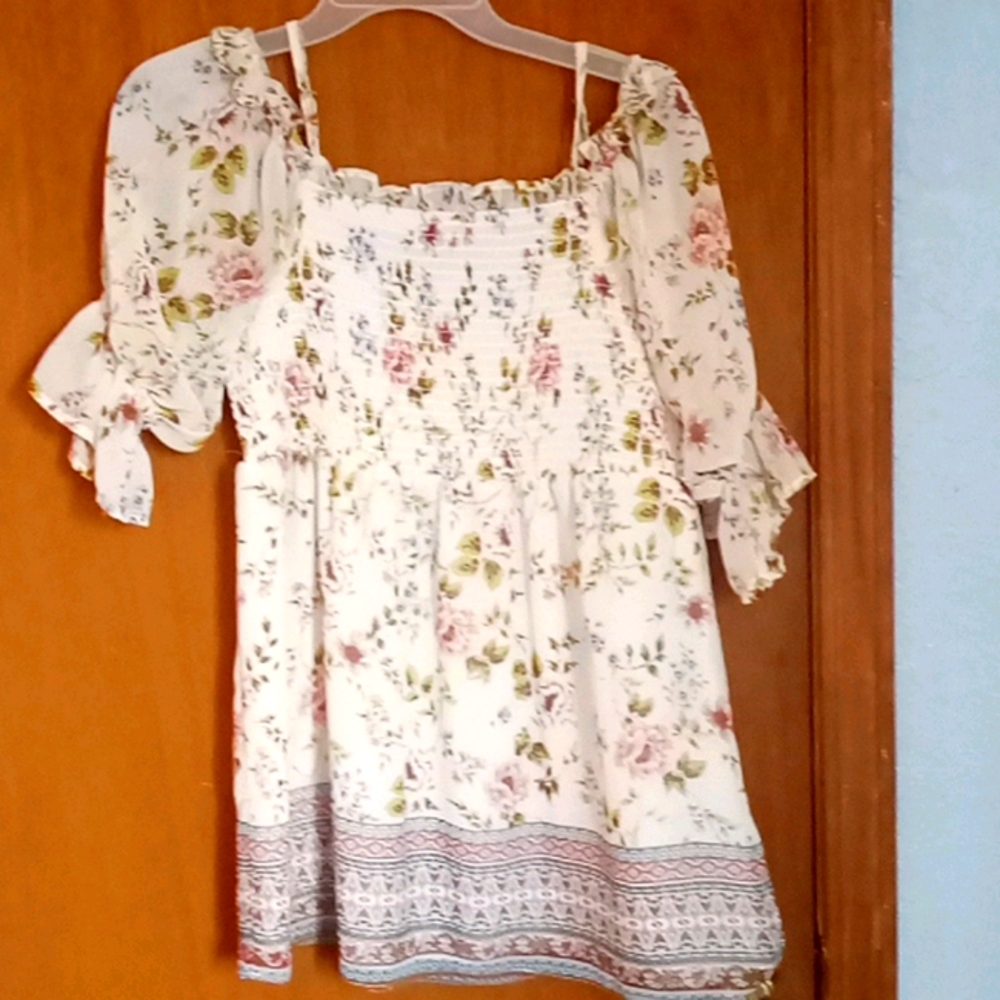 Flower blouse
